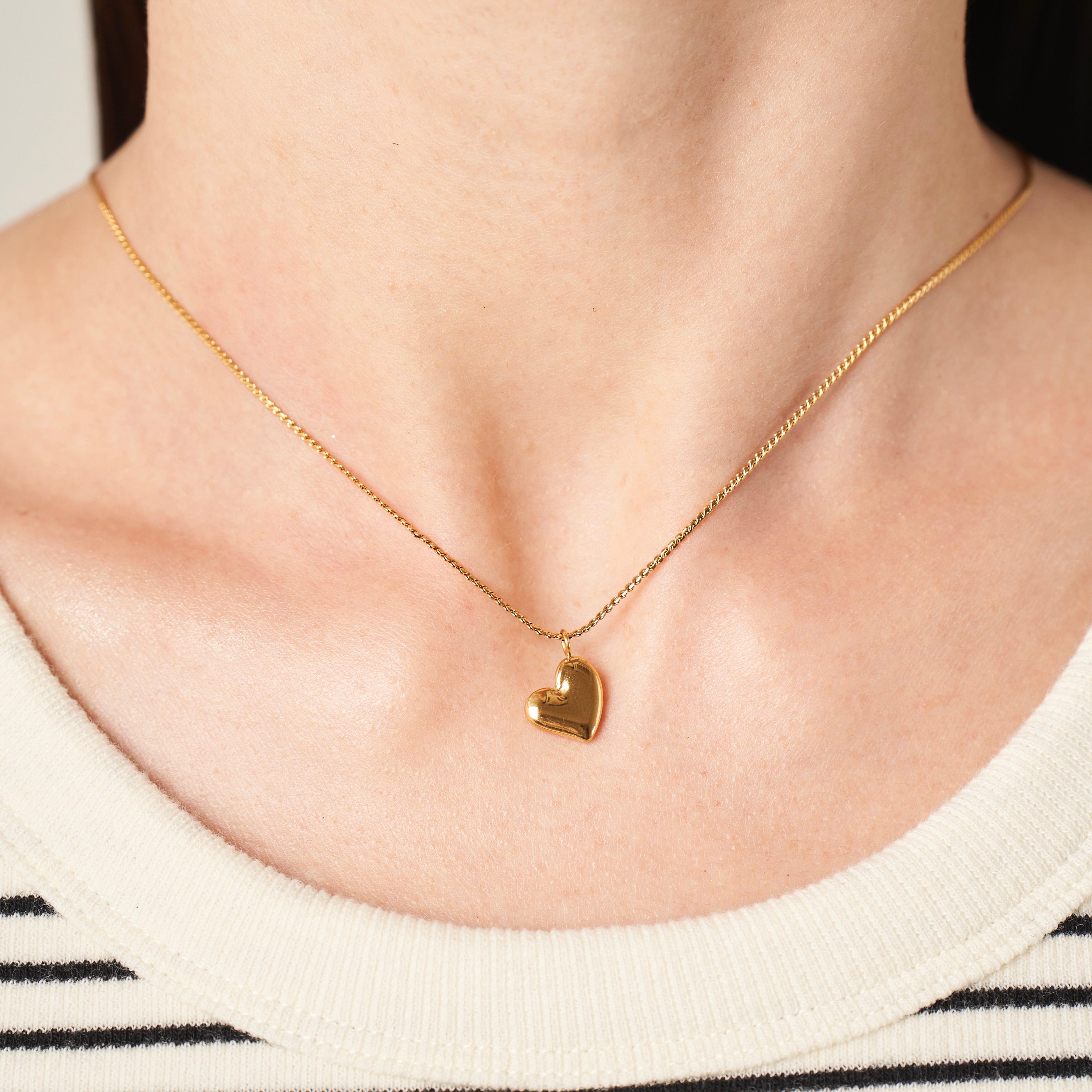 シンプルハートネックレス #n34 – LUCEN
