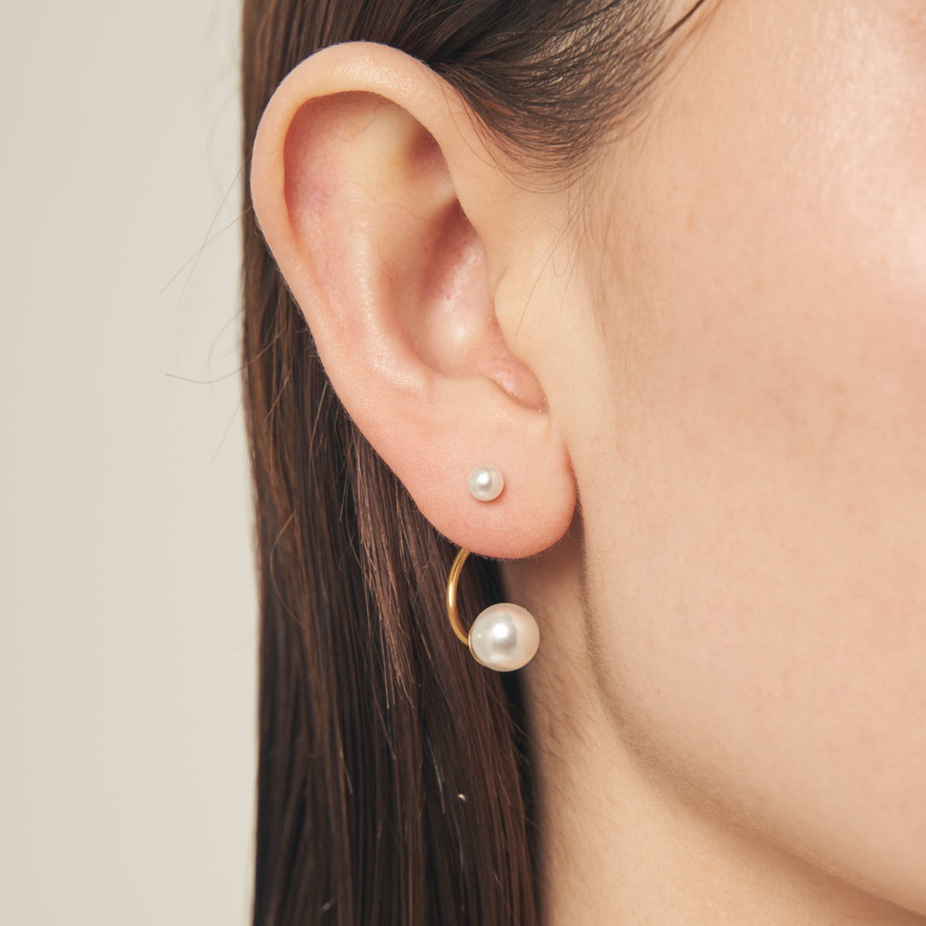 ダブルパールピアス #p33 – LUCEN