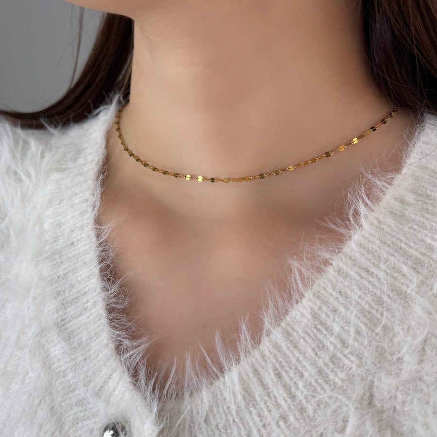 グリッターチェーンネックレス #n6 – LUCEN